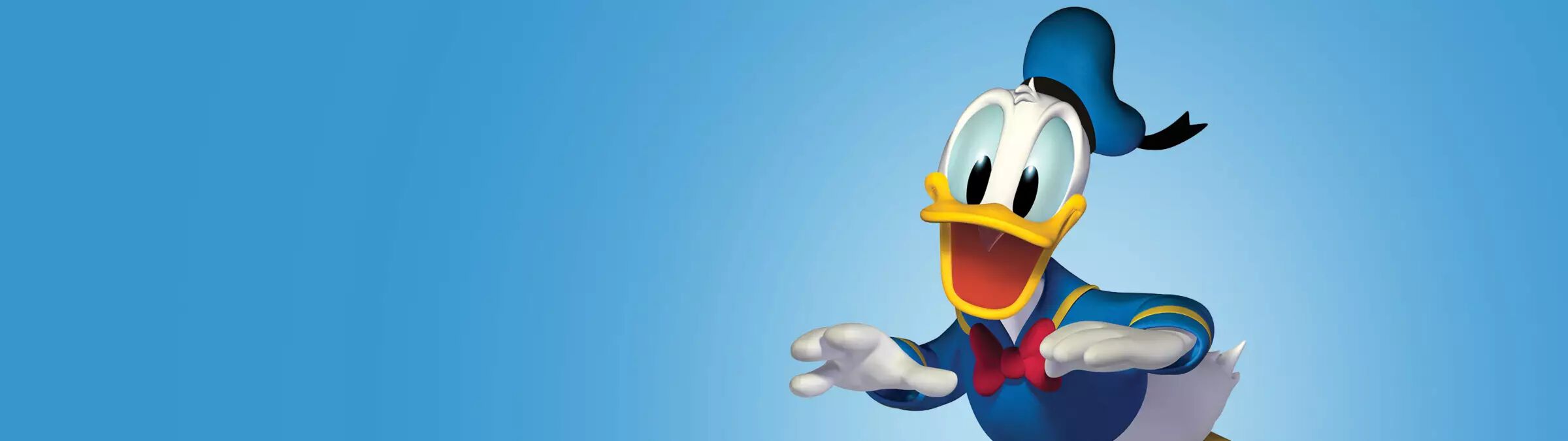 Donald Duck Character Banner